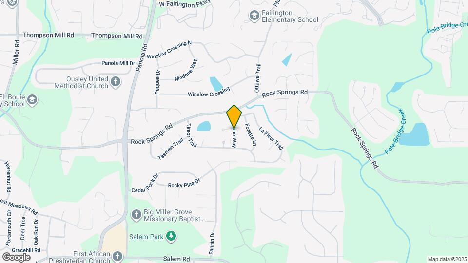 3256 Brisbane Way Map and Location Details