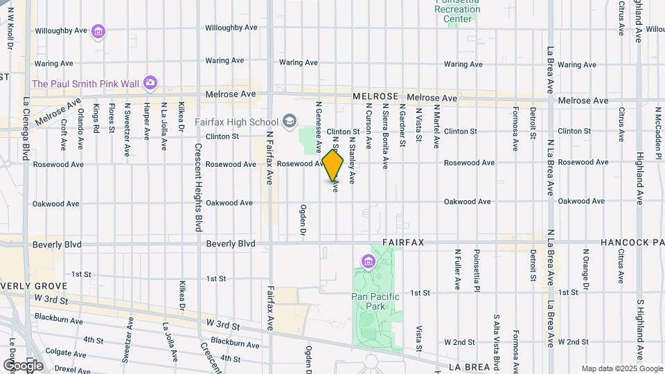 429 N Spaulding Ave Map and Location Details