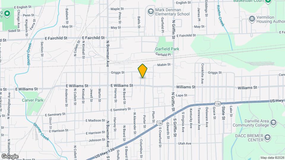 618 Porter St Map and Location Details