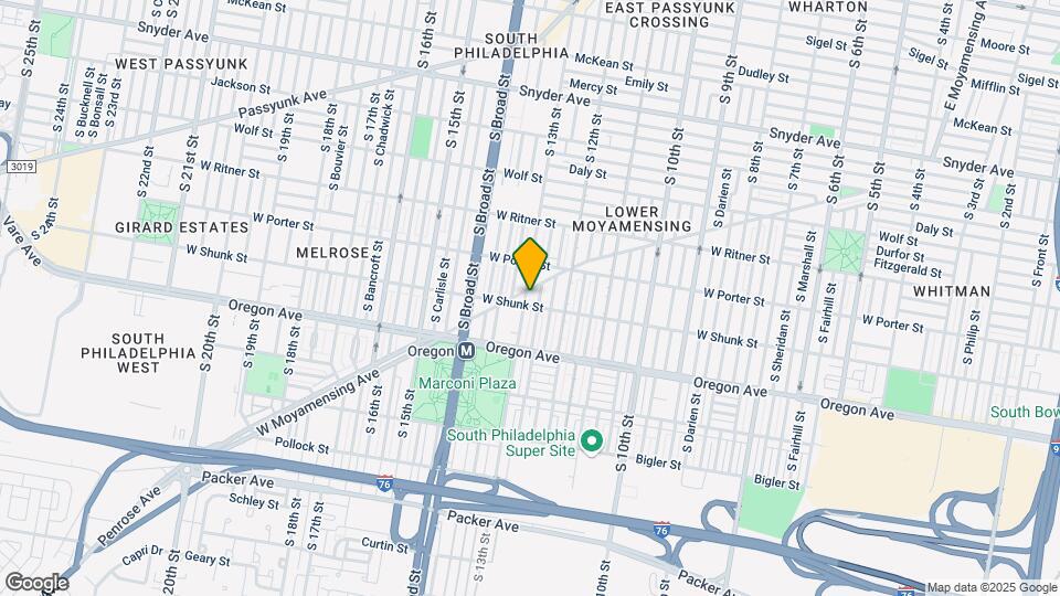 2531 S 13th St Map and Location Details