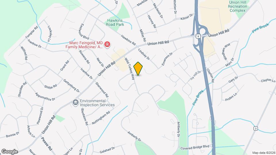 48 Wild Turkey Way Map and Location Details