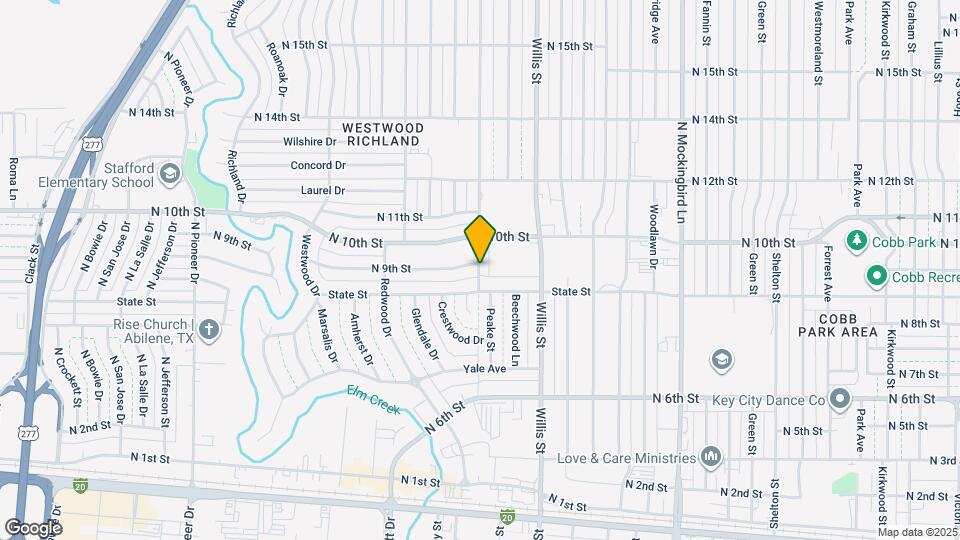 927 Minter Ln Mapa y Detalles de la Ubicación