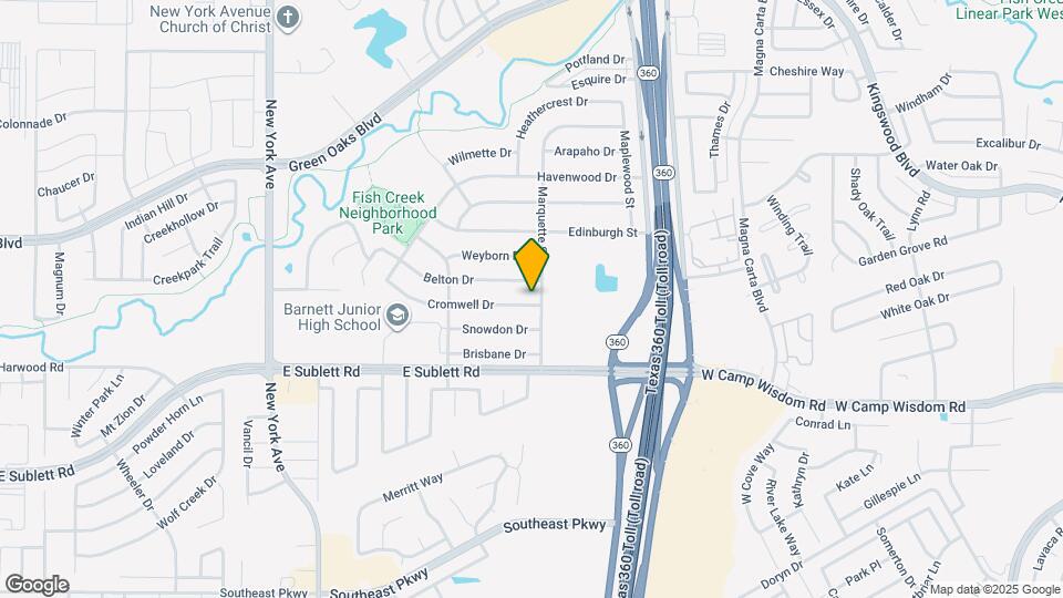 2333 Cromwell Dr Mapa y Detalles de la Ubicación