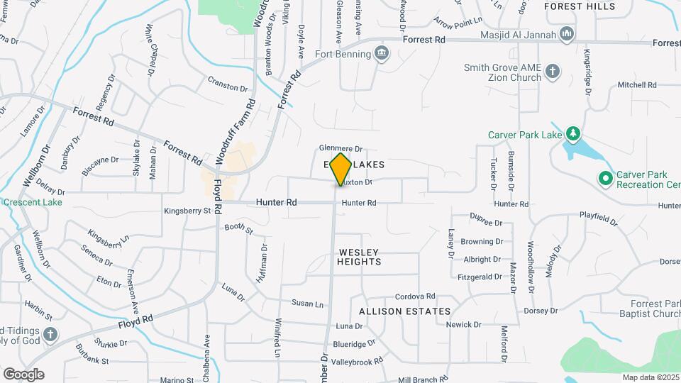 2114 Amber Dr Map and Location Details