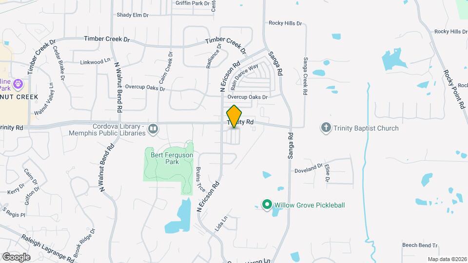 622 W Ashley Glen Cir Map and Location Details