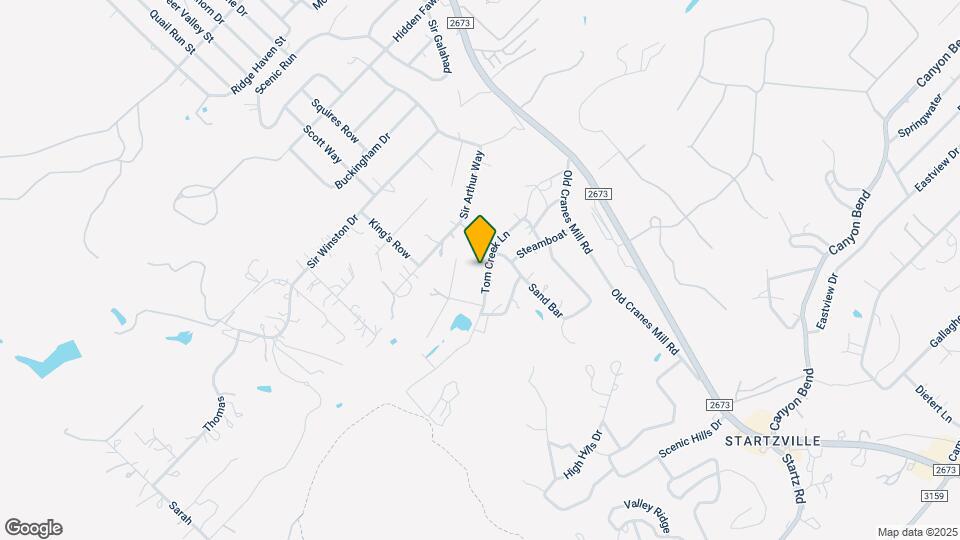542 Tom Creek Ln Map and Location Details
