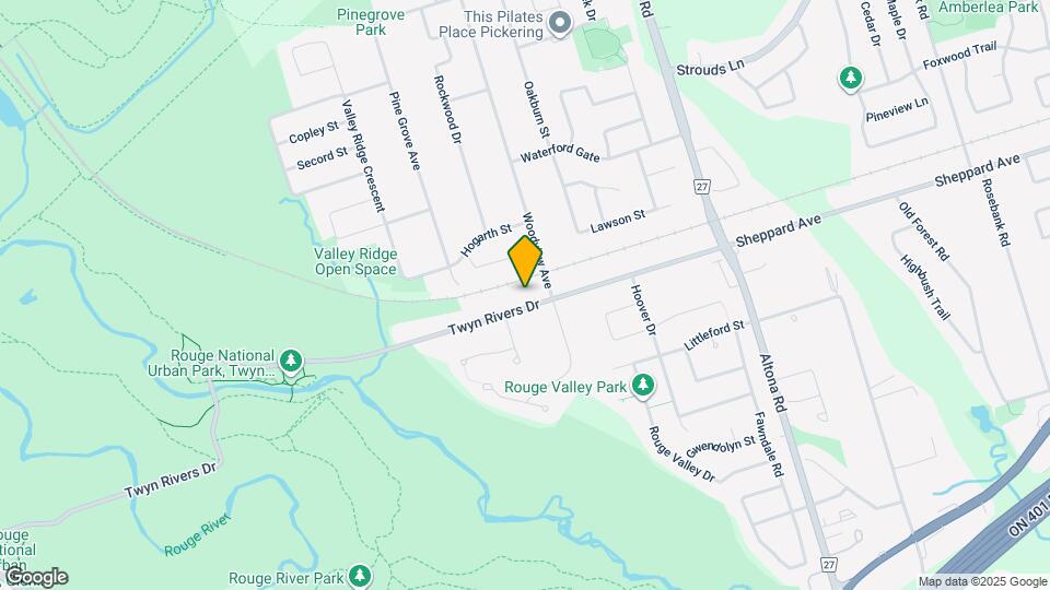 160 Twyn Rivers Dr Map and Location Details