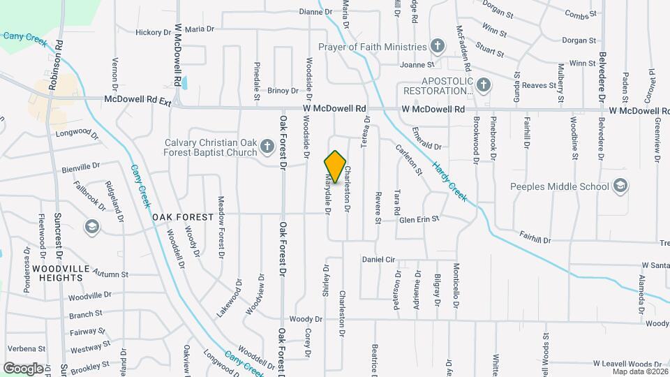 2846 Marydale Dr Map and Location Details