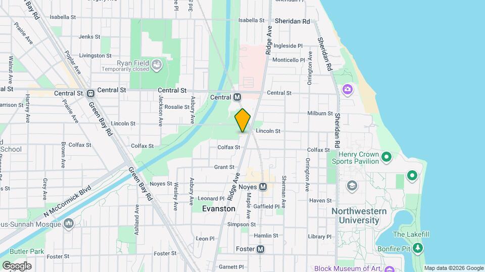 2404 Ridge Ave Map and Location Details