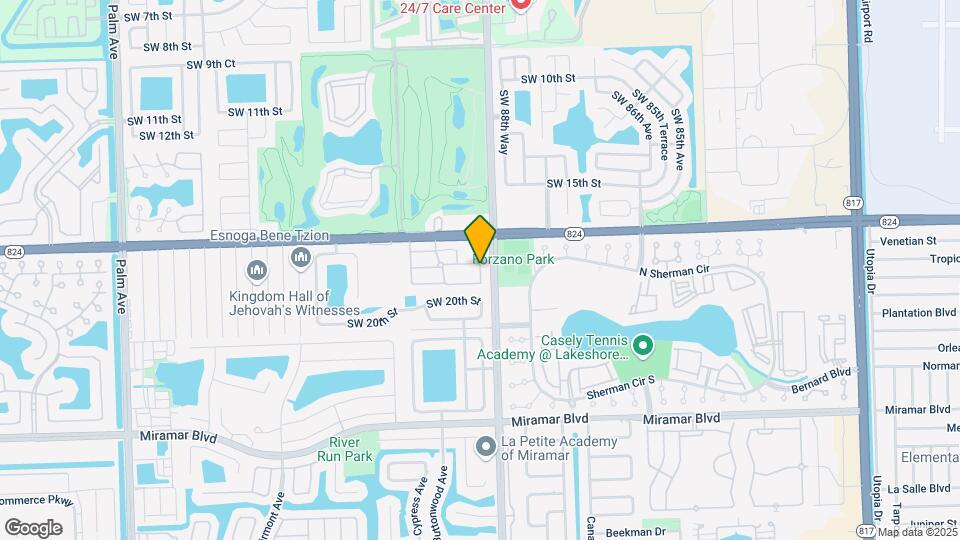 1820 SW 89th Ter Map and Location Details