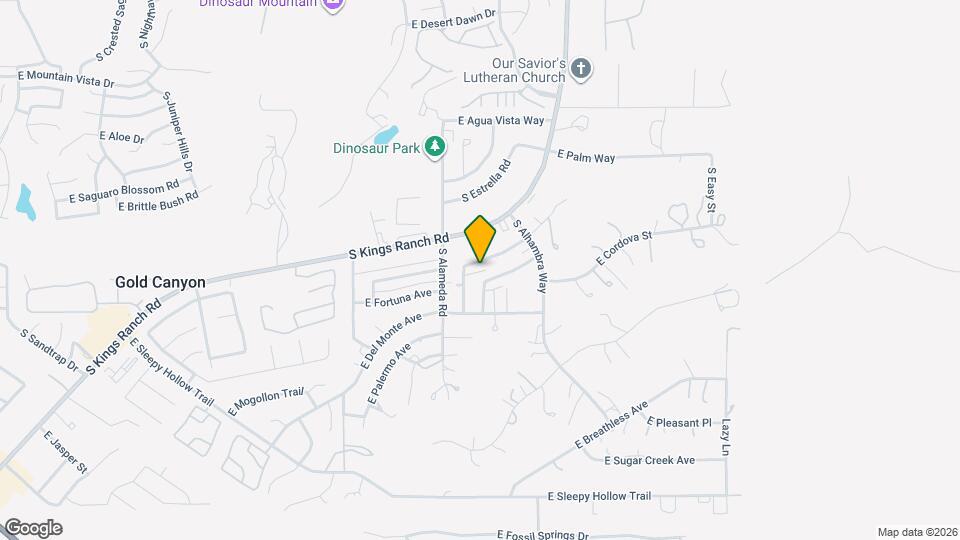 10177 E La Palma Ave Map and Location Details