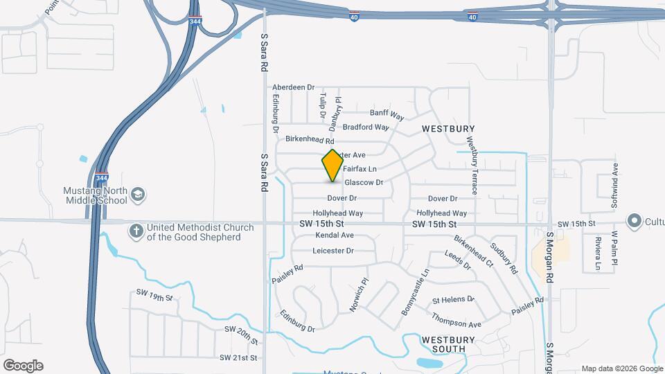 10408 Glascow Dr Map and Location Details