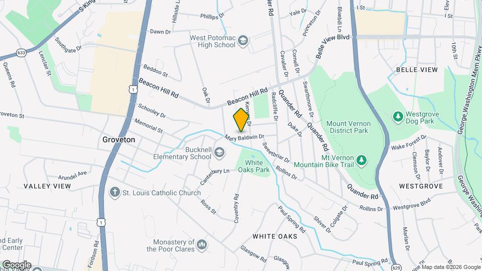 2308 Mary Baldwin Dr Map and Location Details