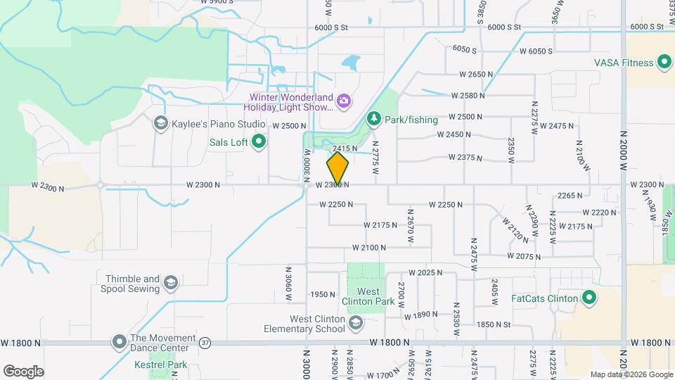 2897 W 2300 N Mapa y Detalles de la Ubicación