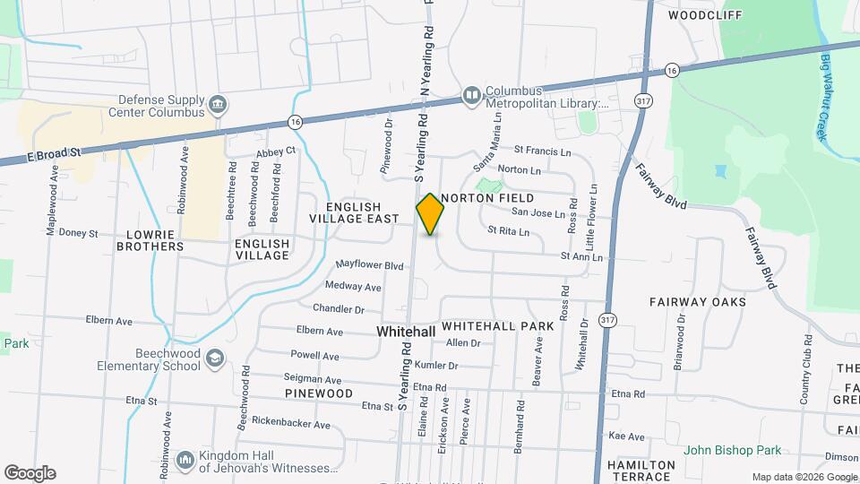 245 St Christopher Ln Mapa y Detalles de la Ubicación