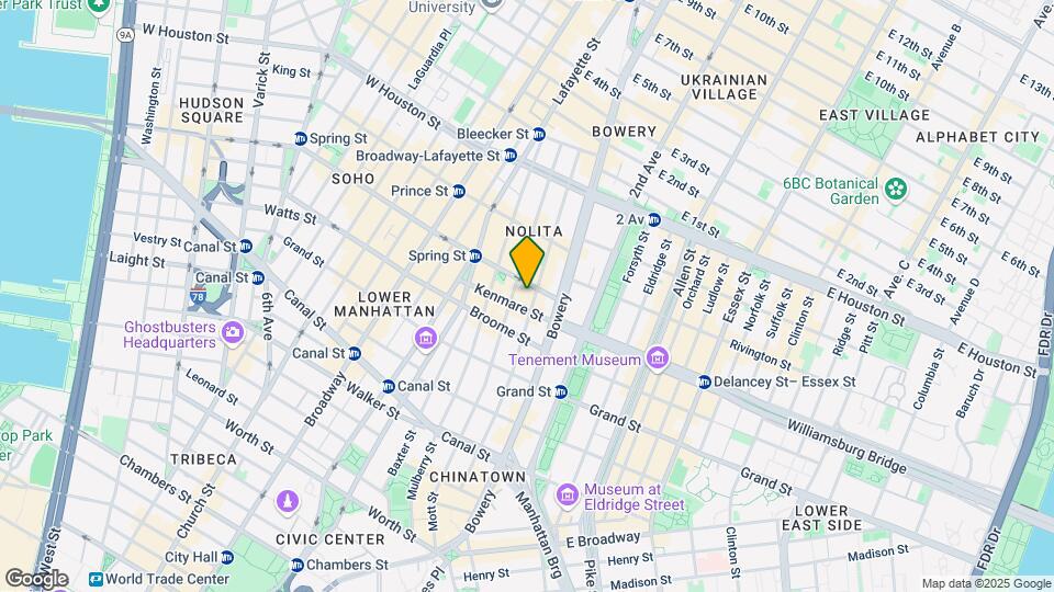 18 Spring St Mapa y Detalles de la Ubicación
