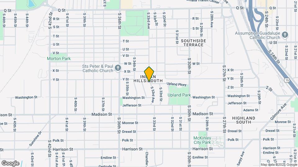 6010 S 33rd Ave Map and Location Details