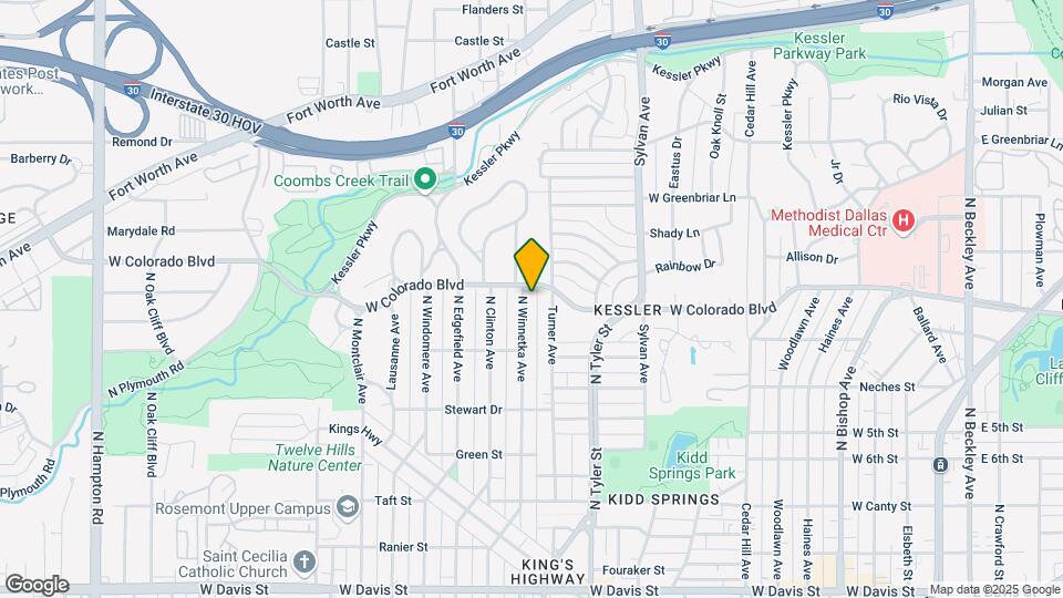 1146 N Winnetka Ave Mapa y Detalles de la Ubicación