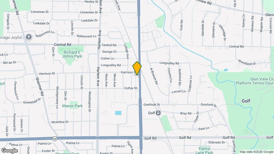 340 Waukegan Rd Map and Location Details