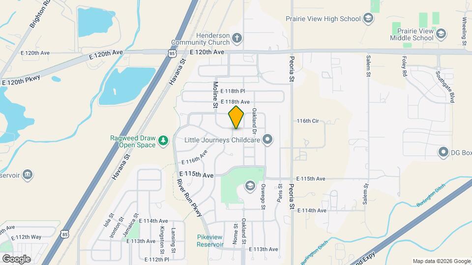 11609 River Run Cir Map and Location Details