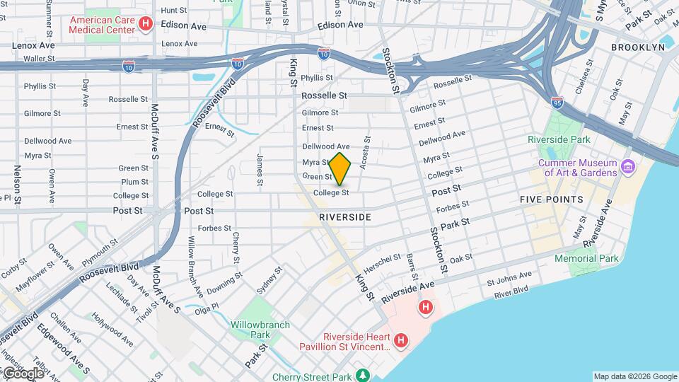 2653 College St, Unit 2653 Map and Location Details