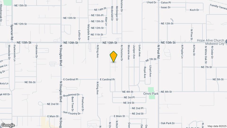 709 Briarwood Dr Map and Location Details