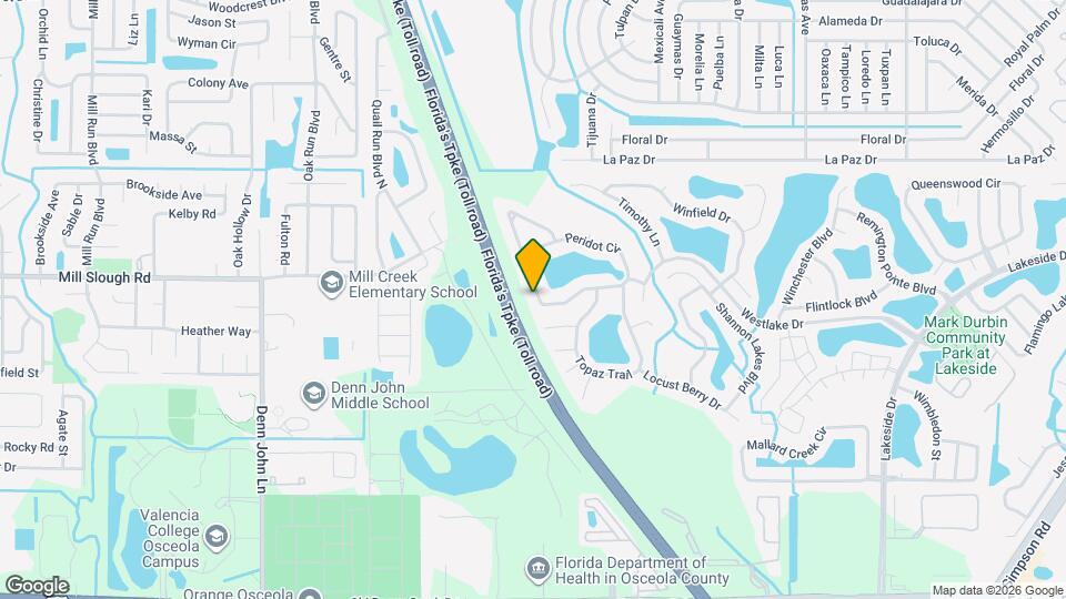 1932 Peridot Cir Map and Location Details