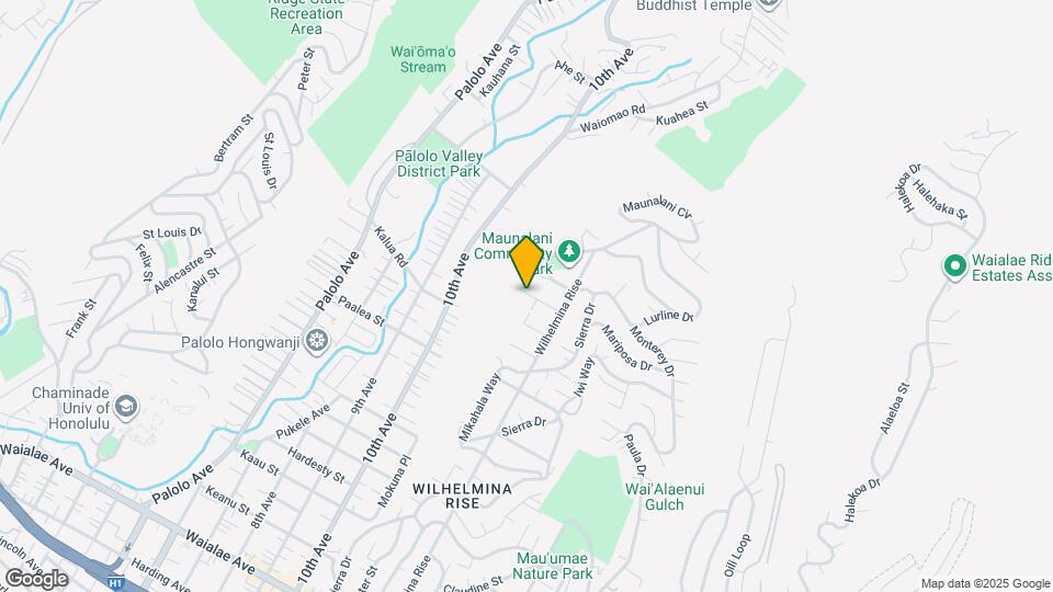 3649 Kawelolani Pl Map and Location Details