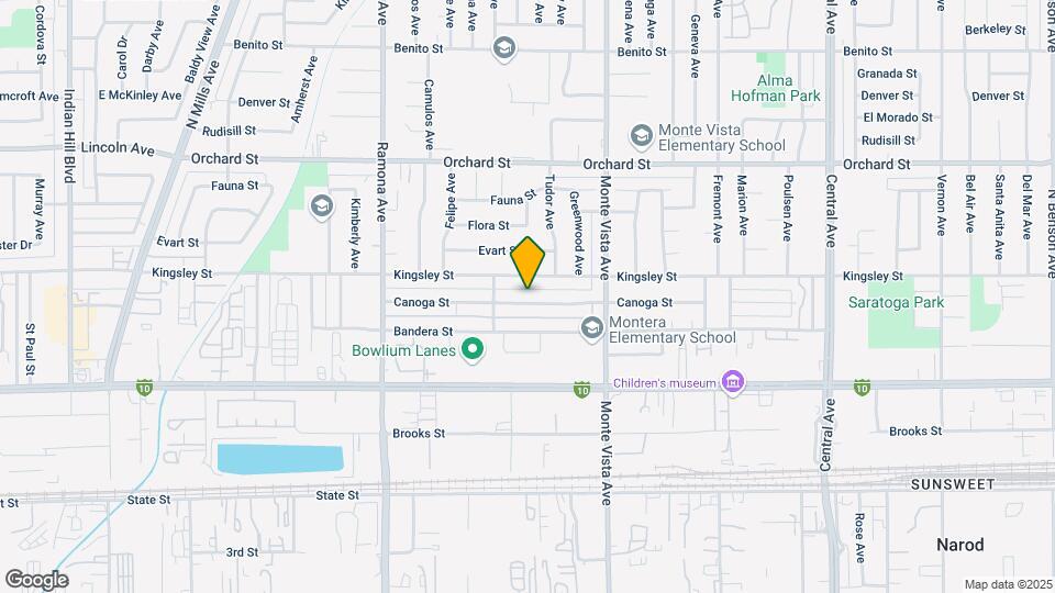 4752 Canoga St Mapa y Detalles de la Ubicación