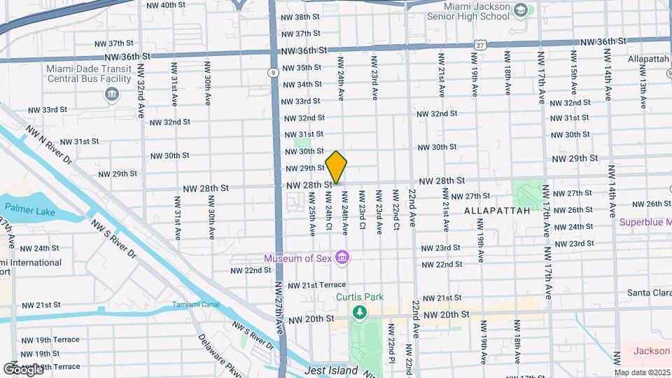 2424 NW 28th St Map and Location Details