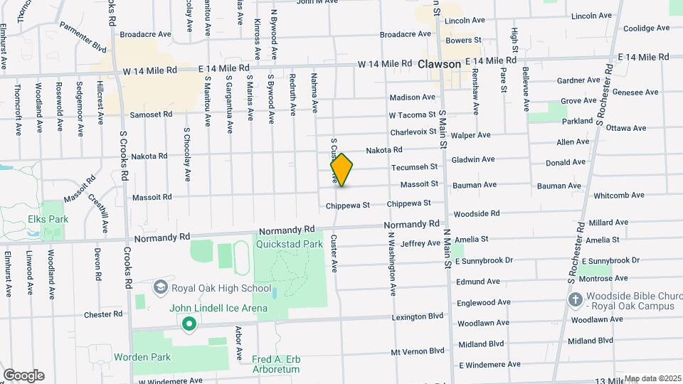 357 Massoit St Map and Location Details