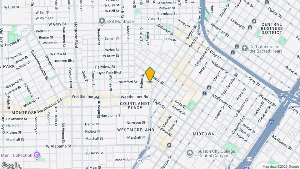 3018 Baldwin St Map and Location Details