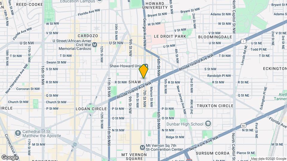 Channing E Phillips Homes Mapa y Detalles de la Ubicación