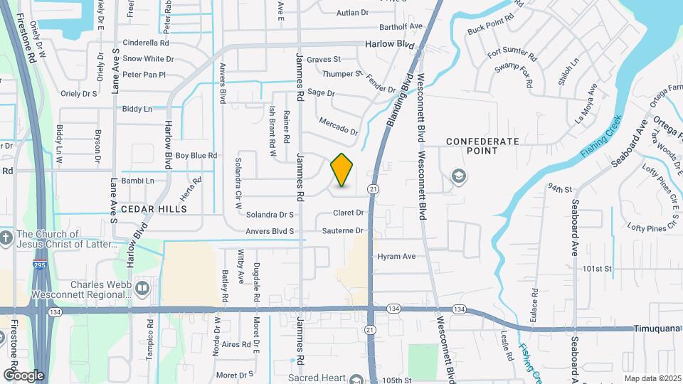 6255 Randia Dr Map and Location Details