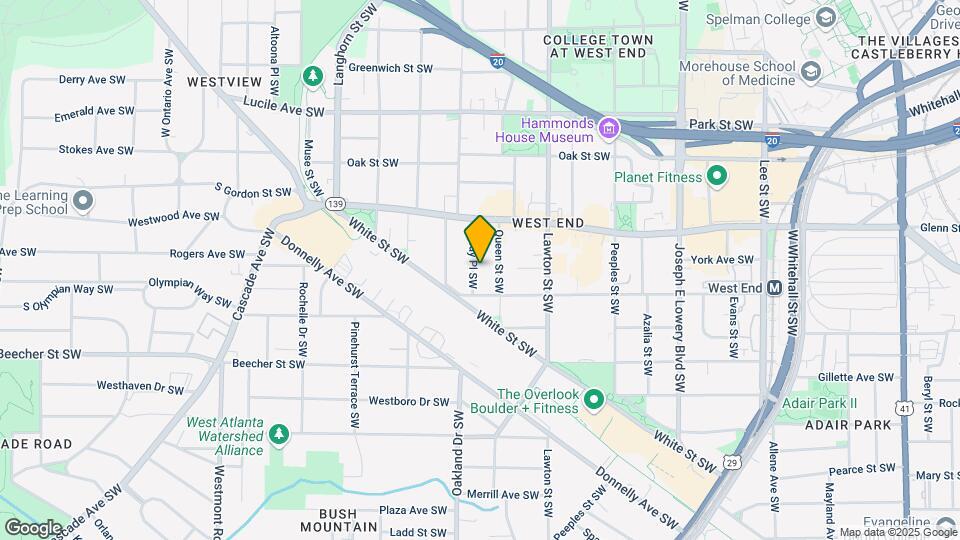 670 Grady Pl SW Mapa y Detalles de la Ubicación