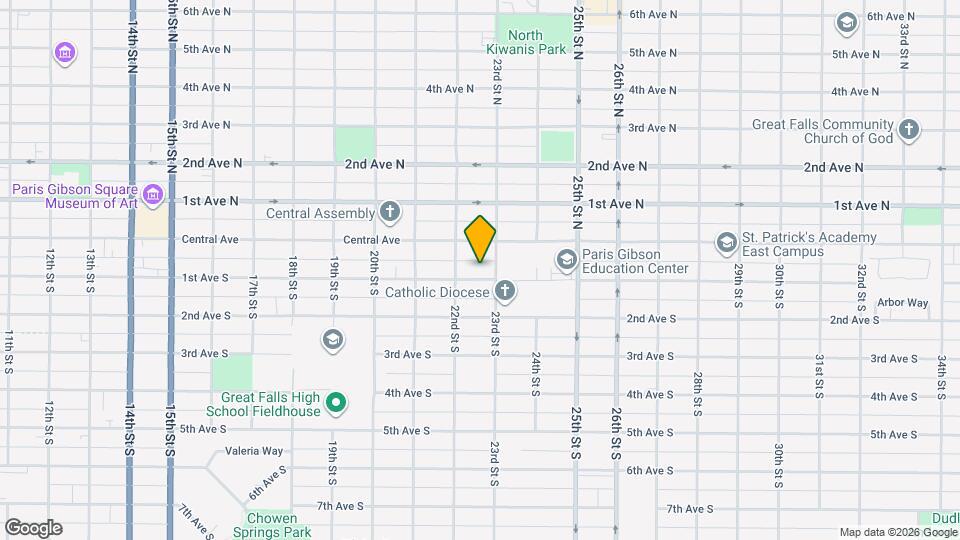 2217 1st Ave S Map and Location Details