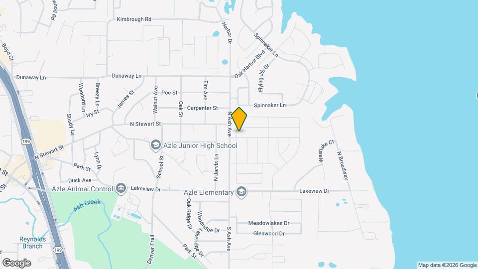 1205 Sycamore St Map and Location Details