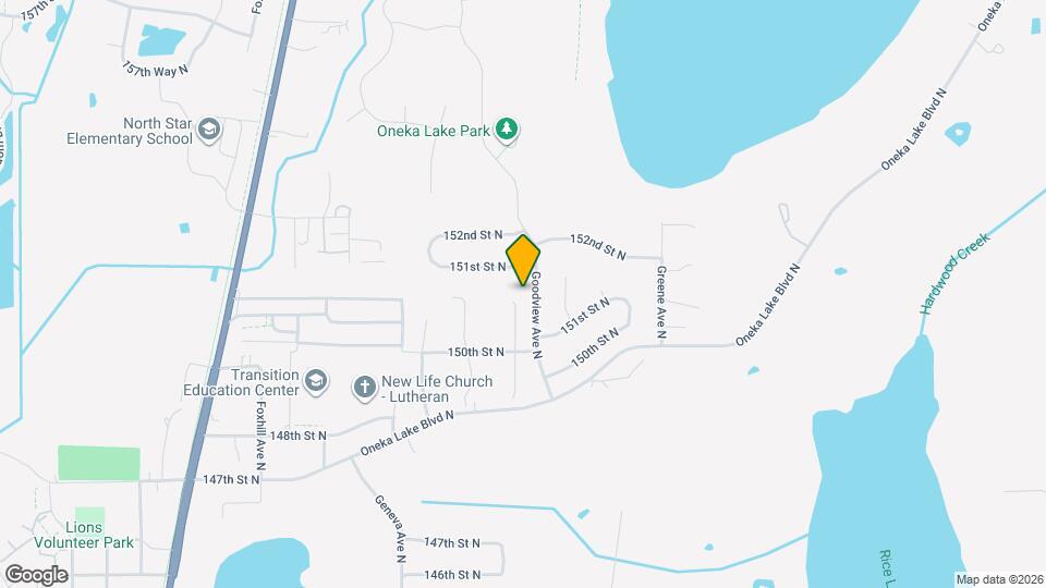 15085 Glenbrook Ave N Mapa y Detalles de la Ubicación