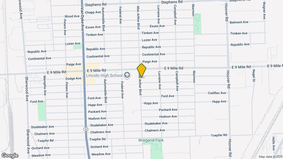 22824 Mac Arthur Blvd Map and Location Details