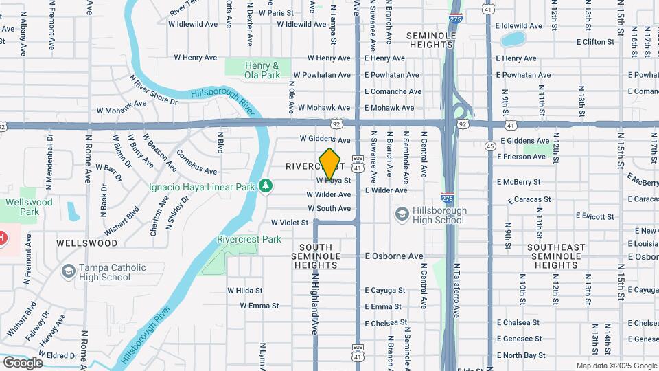 204 W Haya St Map and Location Details
