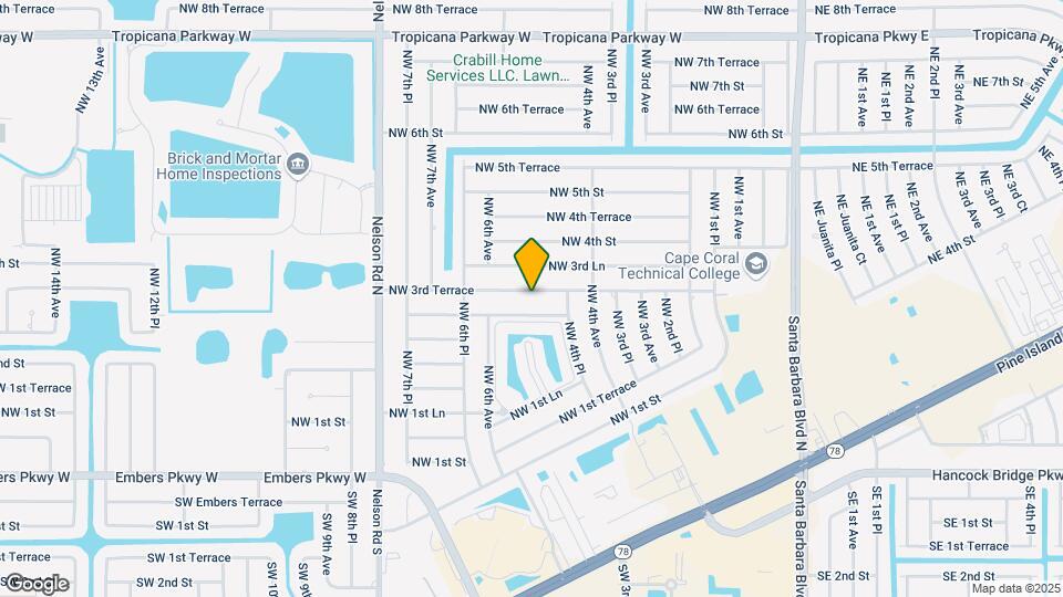434 NW 3rd Terrace Mapa y Detalles de la Ubicación
