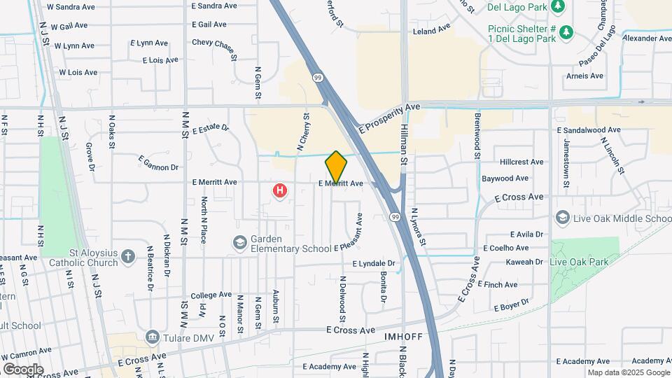 871 E Merritt Ave Mapa y Detalles de la Ubicación