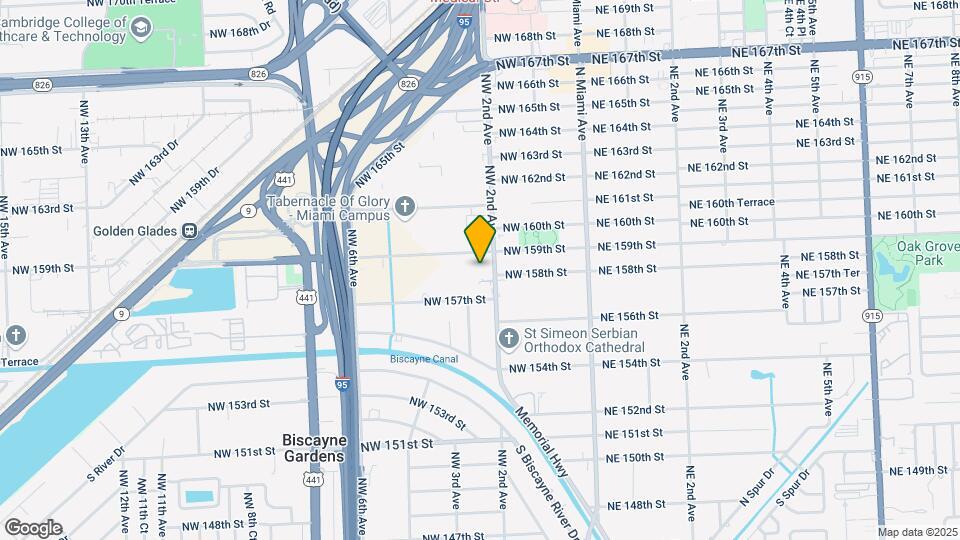 15800 NW 2nd Ave Mapa y Detalles de la Ubicación