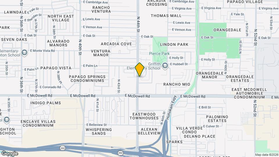 1811 N 44th St Map and Location Details