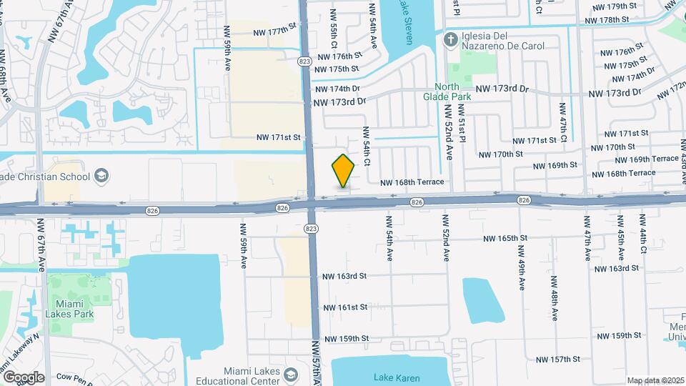 16700 NW 55th Ave Map and Location Details