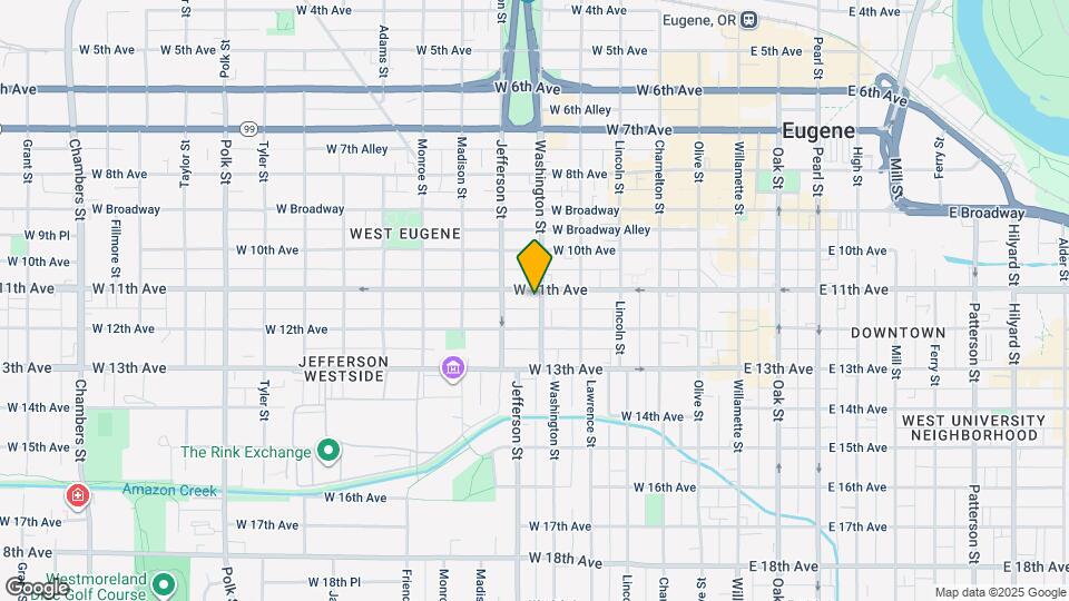 1128 Washington St, Unit #1 Map and Location Details