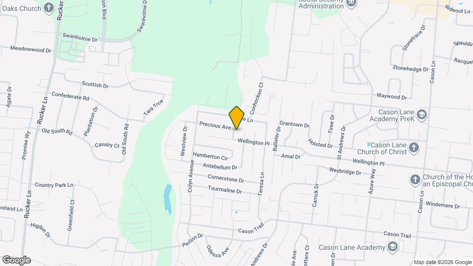 3708 Precious Ave Mapa y Detalles de la Ubicación