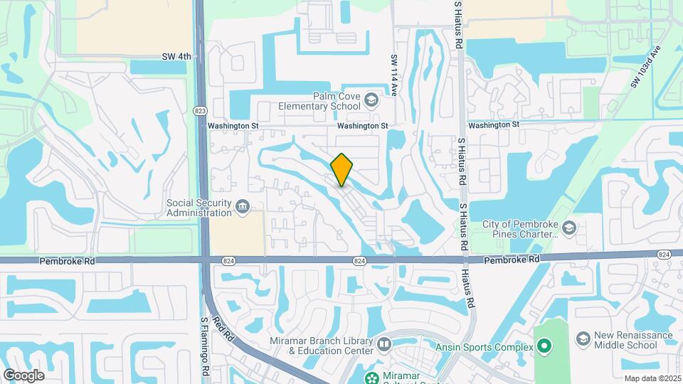 11713 SW 13th Ct Map and Location Details