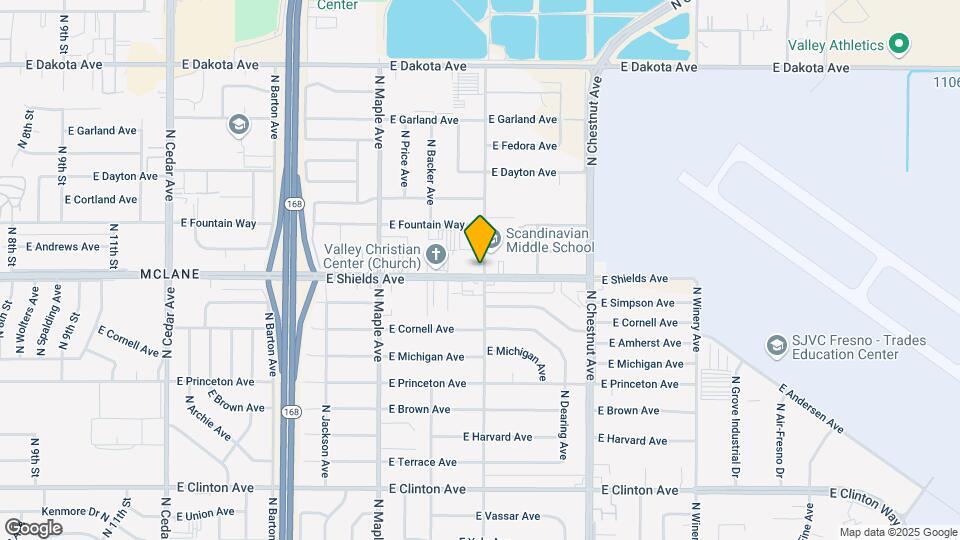 3209 N Sierra Vista Ave Mapa y Detalles de la Ubicación
