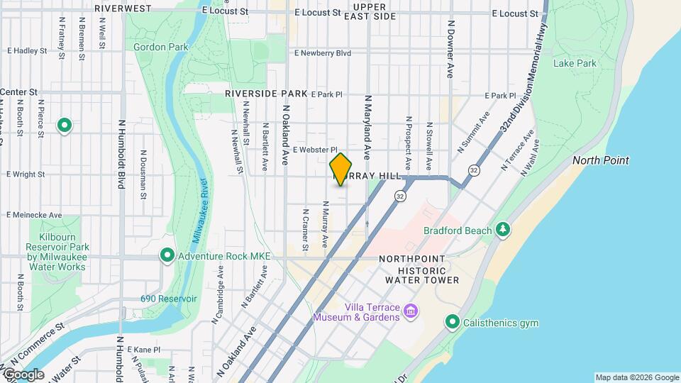 2473 N Frederick Ave Map and Location Details